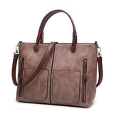 Vintage PU Leather Women Bag