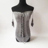 Strapless Hand Knitted Women Swimwear