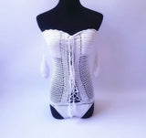 Strapless Hand Knitted Women Swimwear