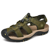 Genuine Leather Men Sandals