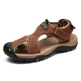 Genuine Leather Men Sandals
