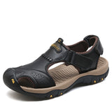 Genuine Leather Men Sandals