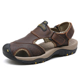 Genuine Leather Men Sandals