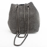 Luxury Diamond Small Satin Party Bag