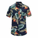 Summer Short Sleeve Hawaiian Shirt