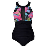 One-Piece Printed Women Swimsuit