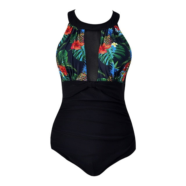One-Piece Printed Women Swimsuit
