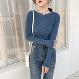 Autumn Elegant Buttons Casual Ladies Dress