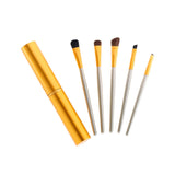 5 Pcs Travel Portable Mini Eye Makeup Brush Set