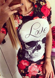 Fashion Slim Casual Camouflage Military Dress