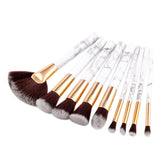 9 Pcs Soft Nylon Foundation Powder Blush