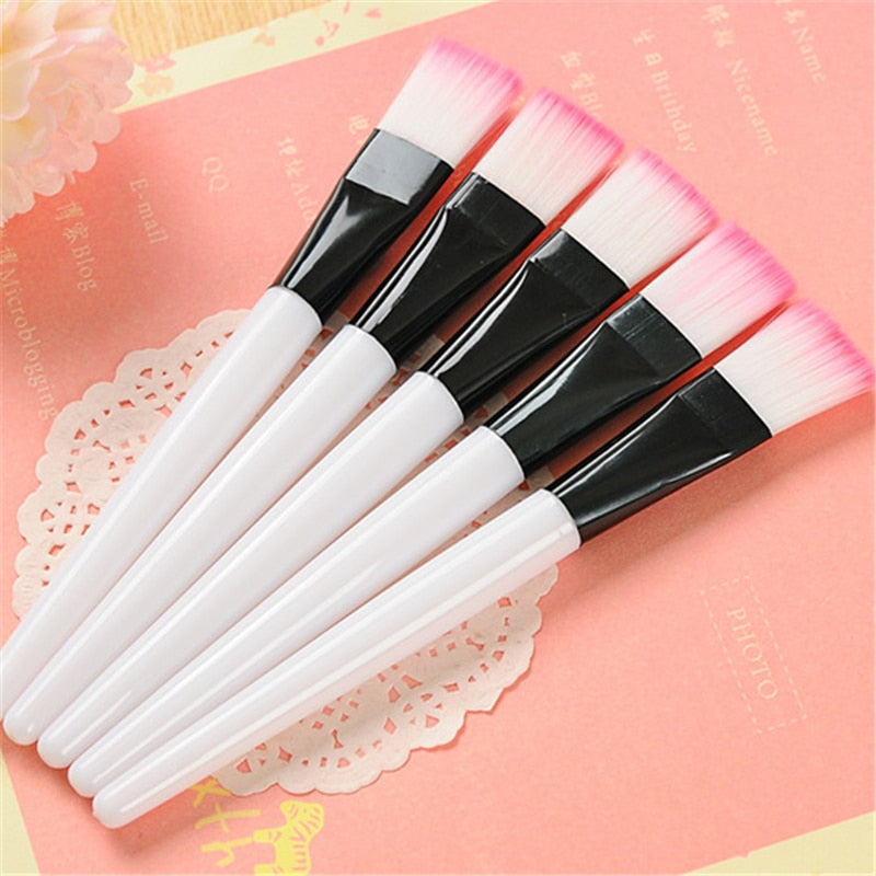 1 Pc Plastic Handle Mask Brush