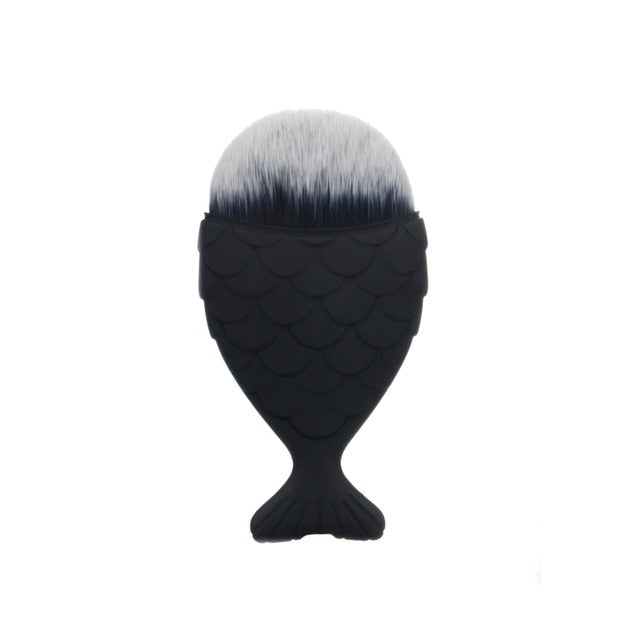 1 Pcs Professional Mermaid Shape Makeup Brush