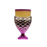 1 Pcs Professional Mermaid Shape Makeup Brush