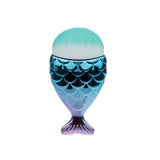 1 Pcs Professional Mermaid Shape Makeup Brush
