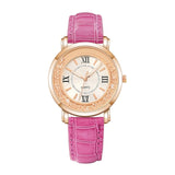 Rhinestone Alloy Analog Quartz Watch